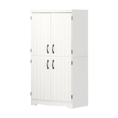 China Modern white convertible bedroom wardrobe, can be assembled and disassembled for sale