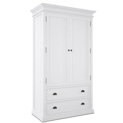 China Convertible Customized Sample Accept Home Modern Simple Portable White Wood Bedroom Furniture Natural Fabric Closet Storage Wardrobe for sale