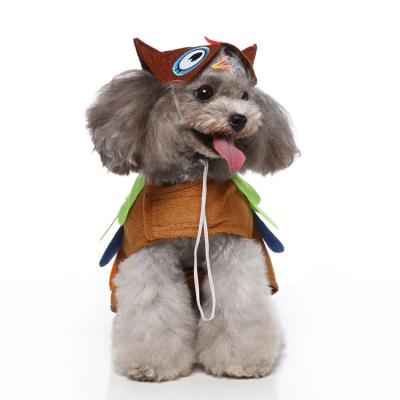 China Viable Hot Sale Cosplay Pet Supplies Holding Equipment Halloween Christmas Funny Pet And Human Matching Clothes for sale