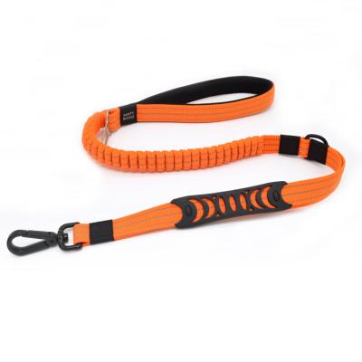 China Wholesale High Quality DETACHED Retractable Reflective Damping Dog Car Seat Belt Pet Traction Rope for sale