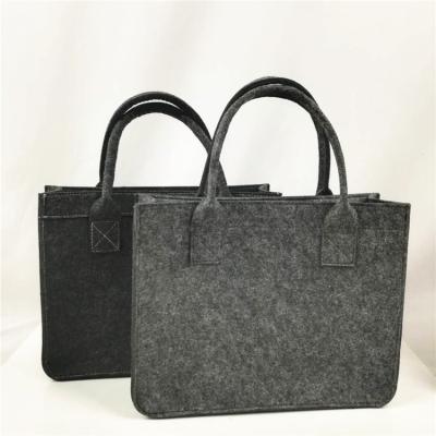 China Bohemian Chinese Supplier Felt Lady Tote Bag Custom Made New Fashion Felt Shopping Bag for sale