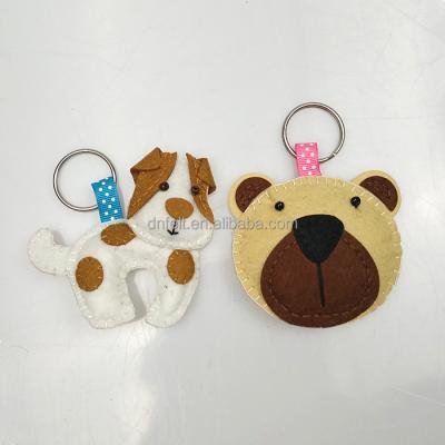 China 2017 Hot Custom China Factory Wholesale Eco Friendly Decorative Handmade Felt Dog Toy for sale