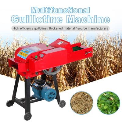 China High efficiency low cost electric chaff cutter machine with diesel engine electric chaff cutter machine motor for sale