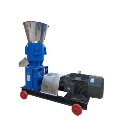 China High Efficiency Low Cost Animal Feed Processing Machinery Electric Olive Pomace Rabbit Goat Feed Pellet Making Machine for sale