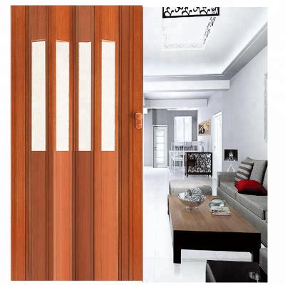 China Bel Villa Luxury Aluminum Front Design Pvc Folding Sliding Door for sale