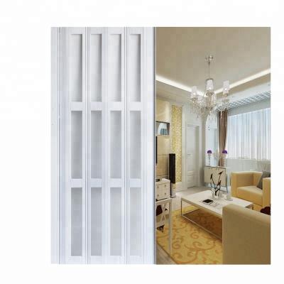 China China Factory Modern PVC Folding Shower Door Lowes for sale