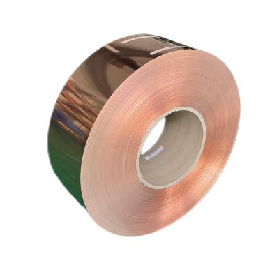 China Various Industries Customized Size Factory Wholesale Price C19400 Pure Red Copper Strip For Electronic Wire Couplings. for sale