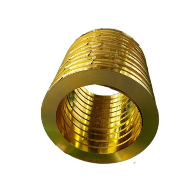 China Bright Brass Copper Foil M, 1/2H, 3/4H, H, Strip Roll Plate EHR C2600 H70 C26000 Various Industries for sale