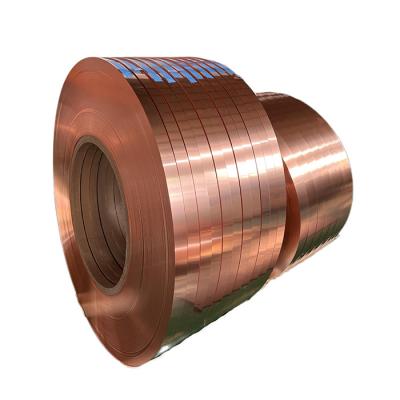 China New design wholesale price copper foil coil C11000/C1100 7mm-600mm from various industries, or as required pure copper strip for sale