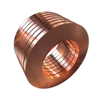 China Various Industries New Product 99.95% Pure Red Copper Tape Coil C11000/C1100 Copper Strip For Transformer for sale