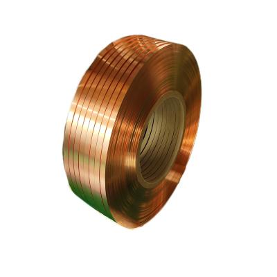 China Various Industries High Quality Finest Price Red Copper T2 C11000 / C1100 99.95% Pure Copper Strip for sale