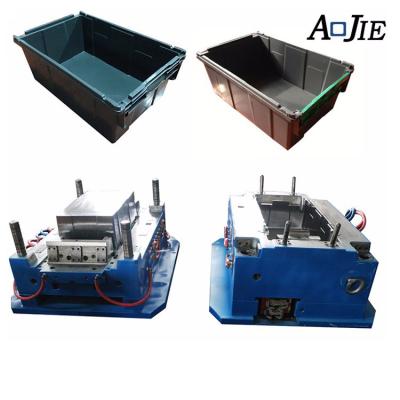 China Agricultural design steel special plastic injection crate mold for sale