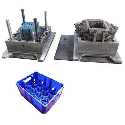 China Steel Made In China High Quality Customized Plastic Beer Bottle Crate Injection Mold for sale