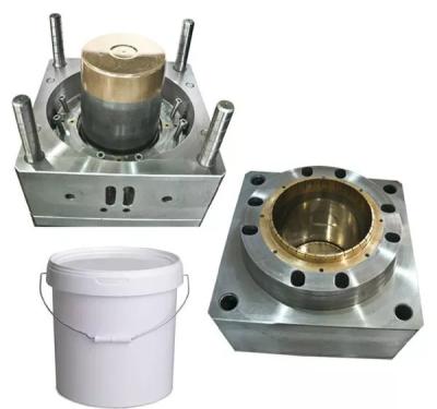 China Plastic Steel Injection Paint Bucket Mold for sale