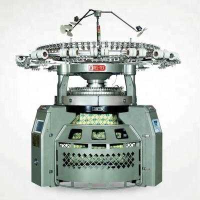 China Weft Computerized Single And Double Jersey Jacquard Circular Knitting Machine for sale