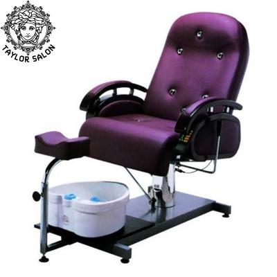 China High Quality Throne Factory Price Pedicure Foot Spa Table Beauty Pedicure Chair With Sink for sale