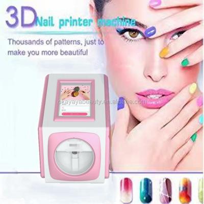 China DIY Printing Salon Equipment DIY Nail Fashion Smart Digital Nail Art 3d Printer for sale