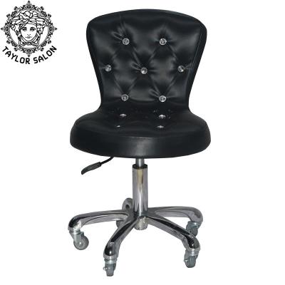 China Movable Barber Shop Furniture Salon Beauty Stool Barber Stool Chairs For Salon Hairdresser for sale