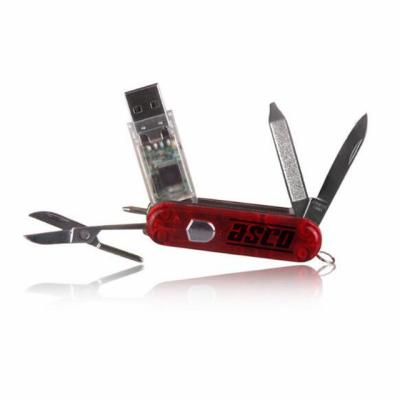 China Cheap Multifunctional Metal Knife 4GB USB Flash Drive For Promotional Gifts for sale