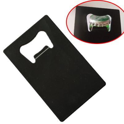 China Wholesale Credit Card Sized Bottle Openers Stocked In Stainless Steel Blank for sale