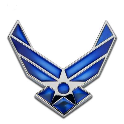 China Emblem Body Stickers No MOQ Metal Logo Wholesale Auto Metal Car Badges/Air Force Custom Car Emblem/Car for sale