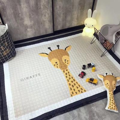 China Educational Toy baby folding activity gym play mat playing mat padded play mats for infant baby tapete infantil alfombras para sala rug kids' mat kids' mat for sale