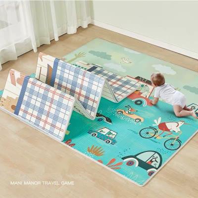 China Educational Toy infant baby non toxic baby carpet baby folding activity gym play mat playing mat padded play mats tapete infantil kids' mat kids' mat for sale