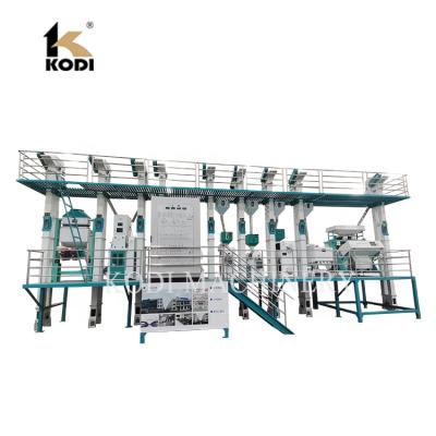 China Rice Mill 150 Ton Per Day Combined Rice Milling Production Line for sale