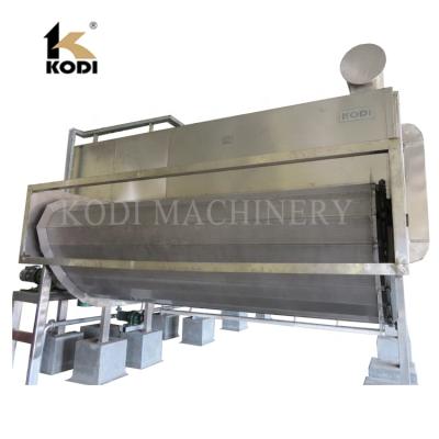 China Medicine Curing DW Model Continuous Algae Belt Dryer Machine Belt Drying Machine for sale