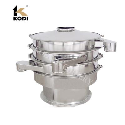 China Food Processing Stainless Steel Flour Vibrating Screen Sieve for sale