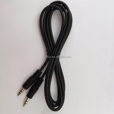 China 3.5 Stereo Male Copper Clad Steel Nickel Plated to 3.5 Stereo Male Cable for sale