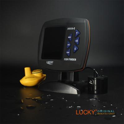 China New FF918CS-WT LUCKY hot sale version fish finder echo healthier boat fishing FF918CS-WT for sale