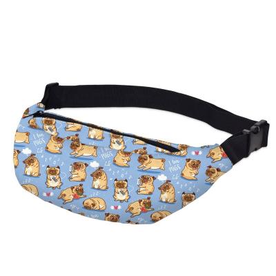 China Fashion Waterproof Zipper Factory Supply Pussy Pack Belt Running Waist Bag For Women for sale