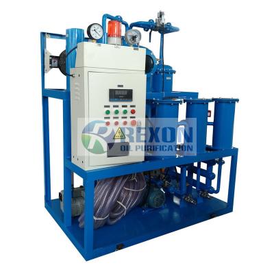 China REXON Vacuum Type Emulsion Lubricating Oil Water Separator, Oil Processing Unit, Oil Purifier Machine TYA-E-50(3000LPH) for sale