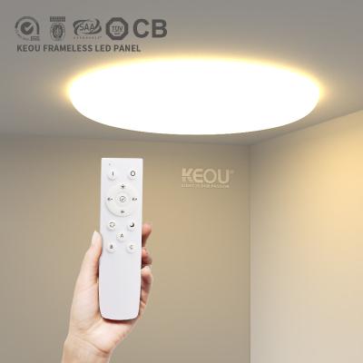 China Dimmable+ LED recessed downlight factory remote control downlight led panel ip44 18w led light with remote control for sale