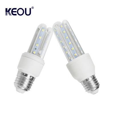 China Wholesale Aluminum+Glass Guangzhou Keou 3U 5W e27 Led Corn Bulb Energy Saving Lamp for sale