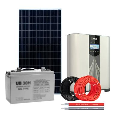 China Hot Latest Item Hot Solar System 3000W Hybrid Gel Battery Home Solar Power System for sale