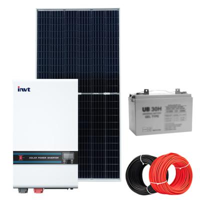 China Home 10 KVA Home Grid Tie 10000W PV Solar System 10kw On Grid Solar Power System With Solar Panel for sale