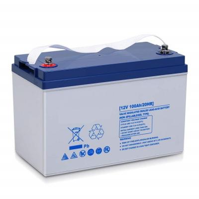 China Solar Energy Storage Systems GEL Battery 12V 100Ah Solar Systems Use Storage for sale