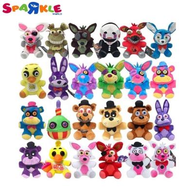 China Wholesale Soft 30cm Sound Dolls Sundrop Moondrop Bonnie Toys Cunning Amazon Plush Toy 25 5 Nights At Freddy Plushies Fnaf Plush for sale