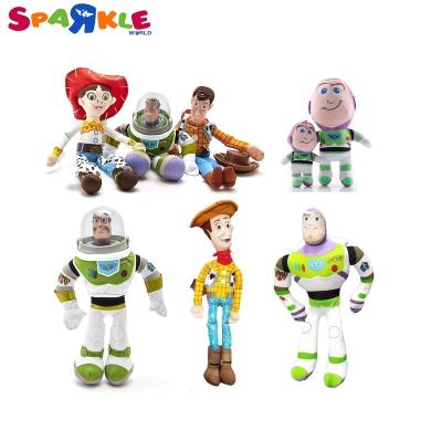 China Buzz 2022 Jessie Little Green Toy Story Buzz Lightyear Toy Story Theme Movie Action Mascot and Year Woody Stuffed Plushies Buzz Light Plush Toy for sale