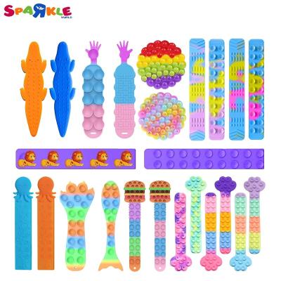 China Toy Antistress Soft Squishy Pat Pat Squido Pop Wholesale Many novelty fidget toys design can choose kind for kids or adults for sale