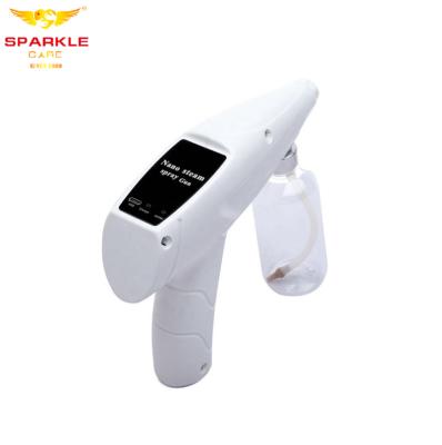 China Home Steriliation Handheld Micro Nano Electric Disinfection Spray Gun Radio Black Friday Fogger Atomizer Cold Nebulizer for sale