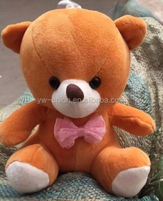 China Cheap Custom Small Size Plush Key Chain Gift Teddy Bear Toys Or Stuffed Toys Mini Size for sale