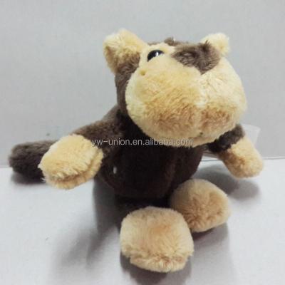 China USD $0.75 Stock Plush Monkey Animal Toy / Key Chain Stuffed Mini Monkey Toy for sale