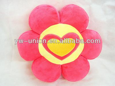 China Beautiful simple microbeads stuffed cylinder cushions and pillows /flower shape cushions for sale