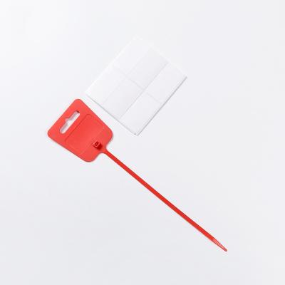 China Red Marker Nylon Plastic Tag Cable Tie Manufacturers Made in China for sale