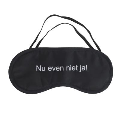 China Anti-puffiness Silk Quality Satin Blackout Eye Sleep Mask For Sleeping for sale