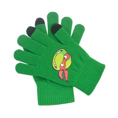 China Lady Soft Touch Fashion Touch Screen Hand Warm Knitted Gloves For Smartphone for sale