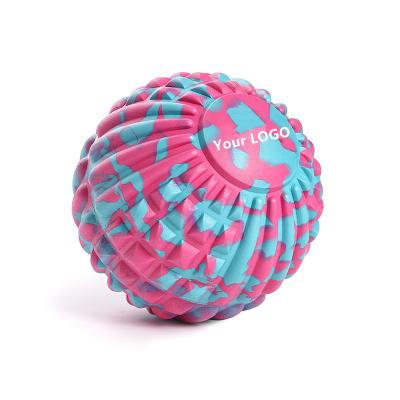 China Yoga Exercise NATUDON Customized Logo Hand Massage Ball Myofascial Small Peanut, Deep Tissue Massage Ball Palm for sale